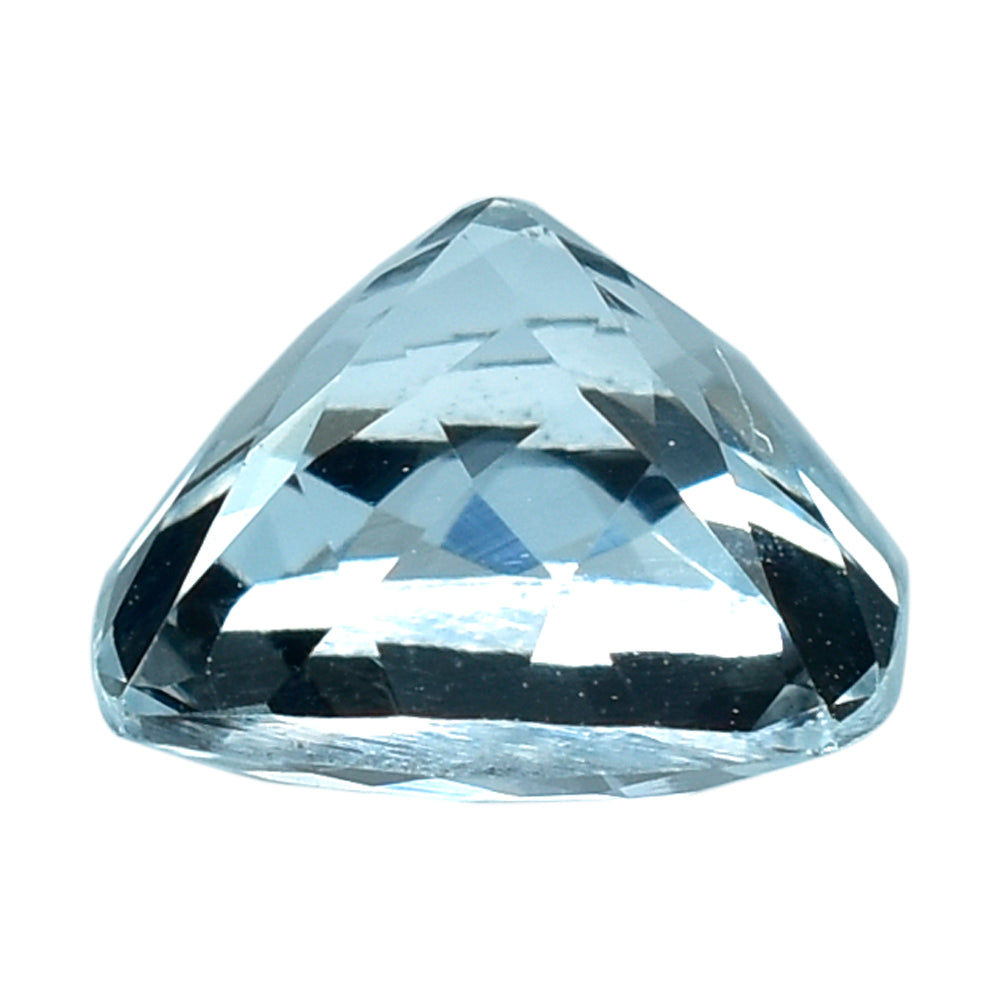 AQUAMARINE ANTIC CUT CUSHION (C) 8MM 2.25 Cts.