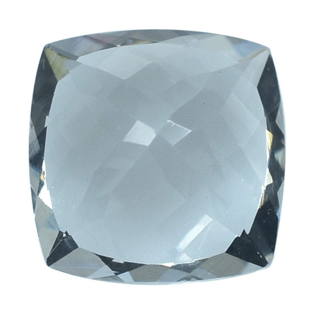 AQUAMARINE ANTIC CUT CUSHION (C) 8MM 2.25 Cts.