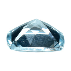 AQUAMARINE ANTIC CUT CUSHION (C) (WINDOW) 6MM 0.68 Cts.