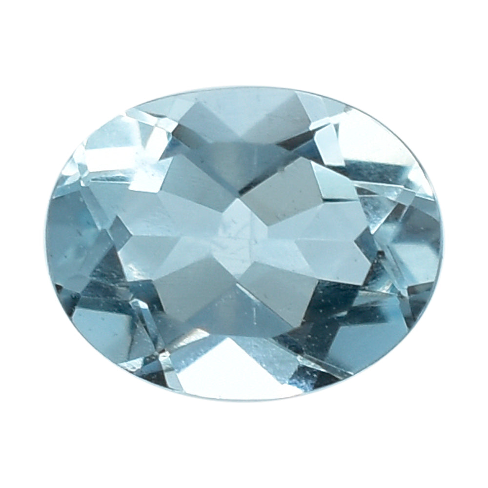 AQUAMARINE CUT OVAL (C) 5X4MM 0.30 Cts.