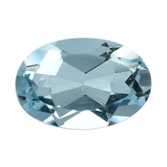 AQUAMARINE CUT OVAL (C) 6X4MM 0.40 Cts.