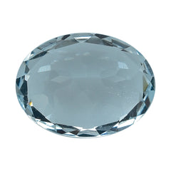 AQUAMARINE CUT OVAL (C) 8X6MM 1.11 Cts.