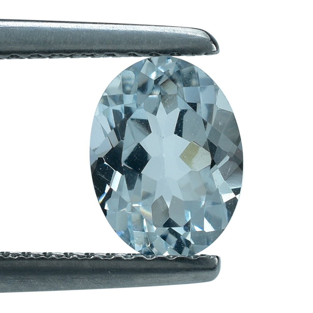 AQUAMARINE CUT OVAL (C) 8X6MM 1.11 Cts.