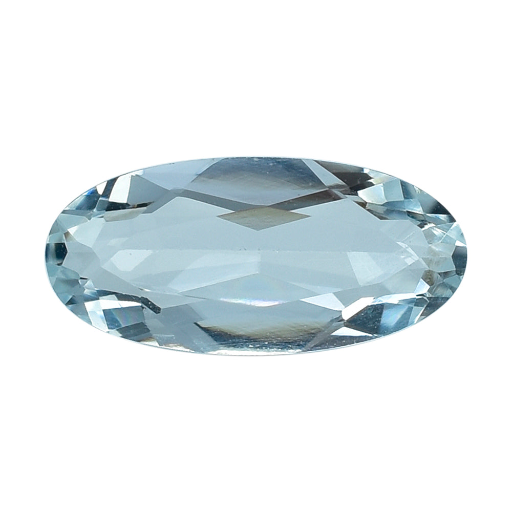 AQUAMARINE CUT OVAL (C) 11X5MM 1.10 Cts.