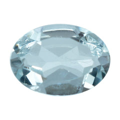 AQUAMARINE CUT OVAL (C) (WINDOW) 7X5MM 0.60 Cts.
