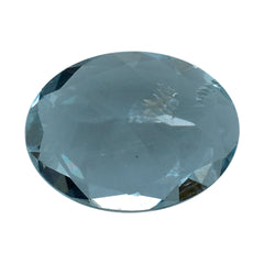 AQUAMARINE CUT OVAL (A) (WINDOW) 8X6MM 1.02 Cts.
