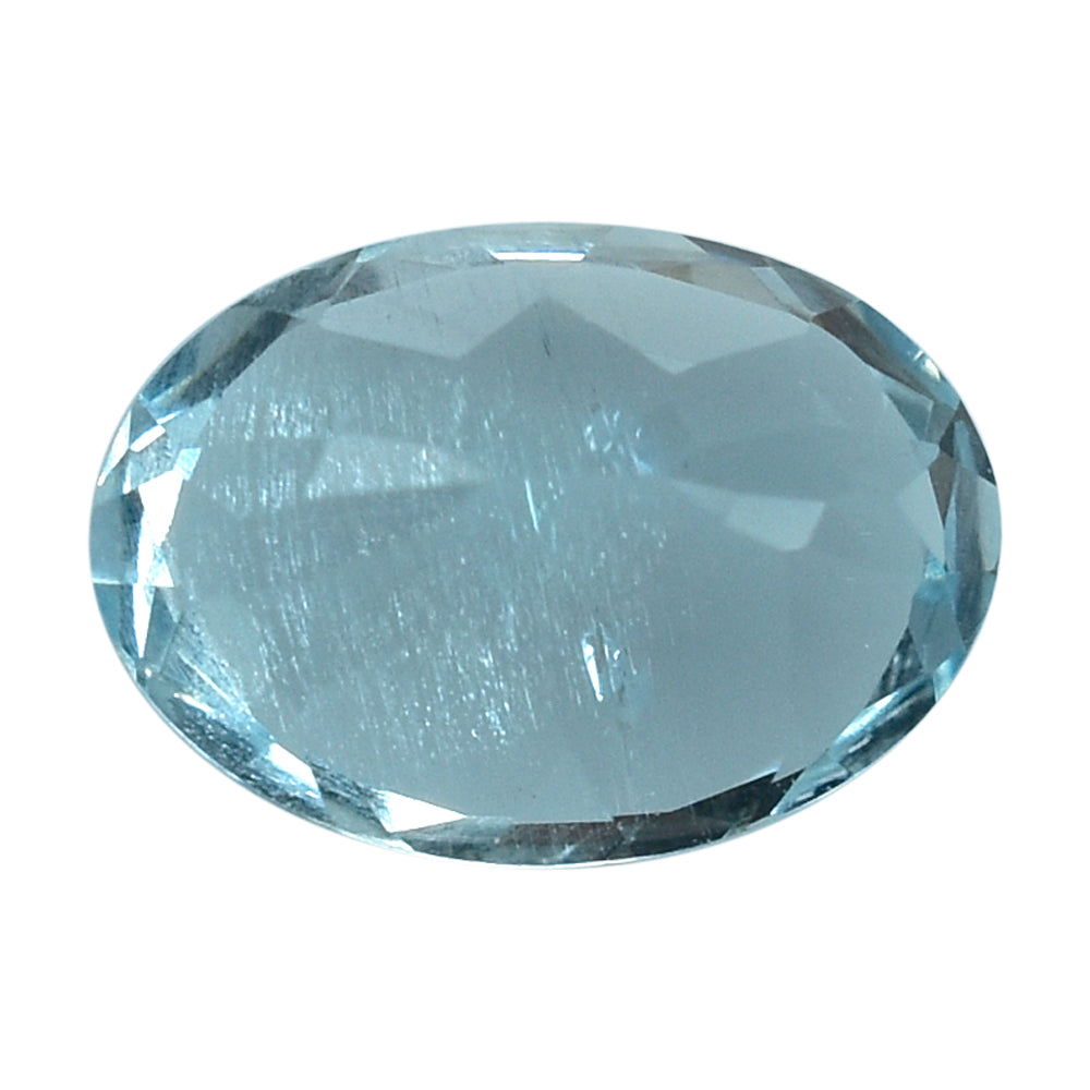 AQUAMARINE CUT OVAL (A+) 7X5MM 0.65 Cts.