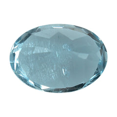 AQUAMARINE CUT OVAL (A+) 7X5MM 0.65 Cts.