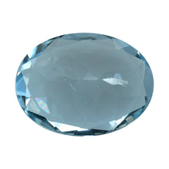 AQUAMARINE CUT OVAL (A+) 8X6MM 1.14 Cts.