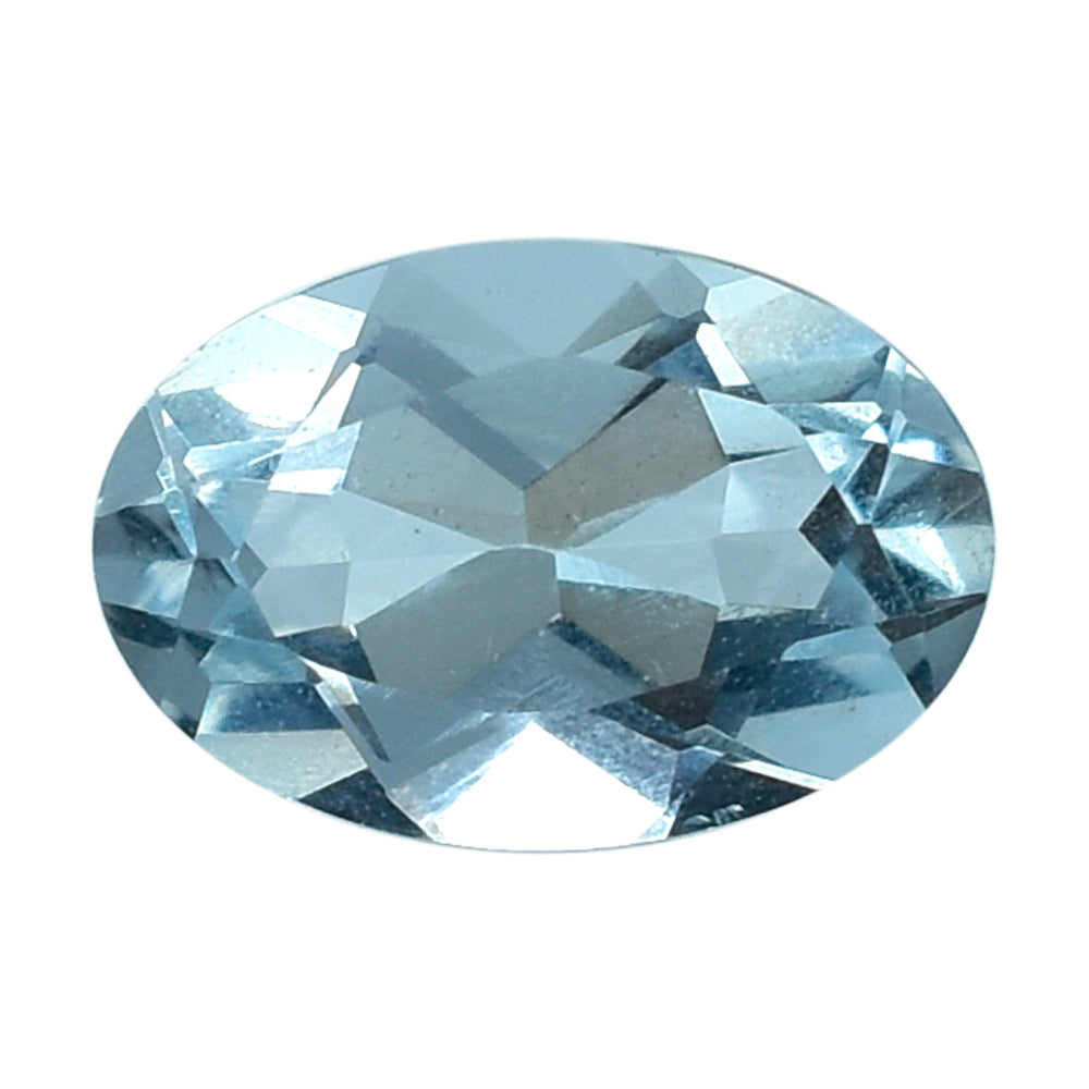AQUAMARINE CUT OVAL (B) 6X4MM 0.38 Cts.