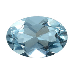 AQUAMARINE CUT OVAL (B) 6X4MM 0.38 Cts.