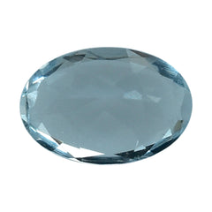 AQUAMARINE CUT OVAL (B) 6X4MM 0.38 Cts.