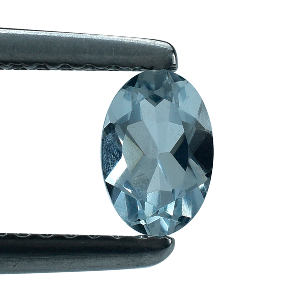 AQUAMARINE CUT OVAL (B) 6X4MM 0.38 Cts.