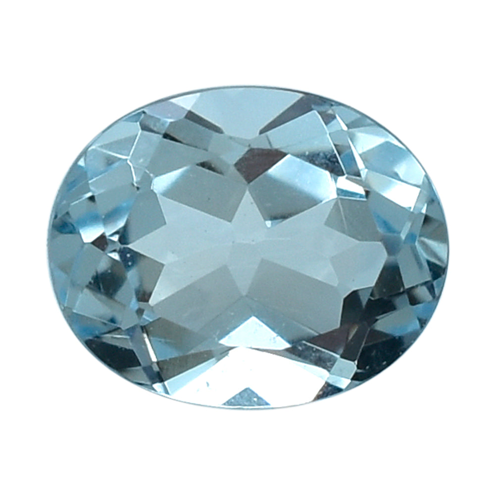 AQUAMARINE CUT OVAL (B) 5X4MM 0.31 Cts.