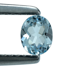 AQUAMARINE CUT OVAL (B) 5X4MM 0.31 Cts.