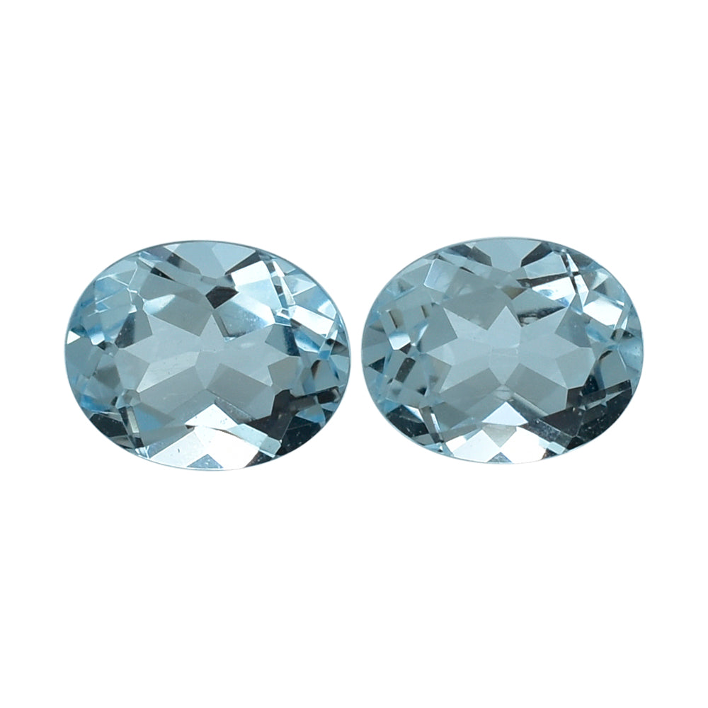 AQUAMARINE CUT OVAL (B) 5X4MM 0.31 Cts.