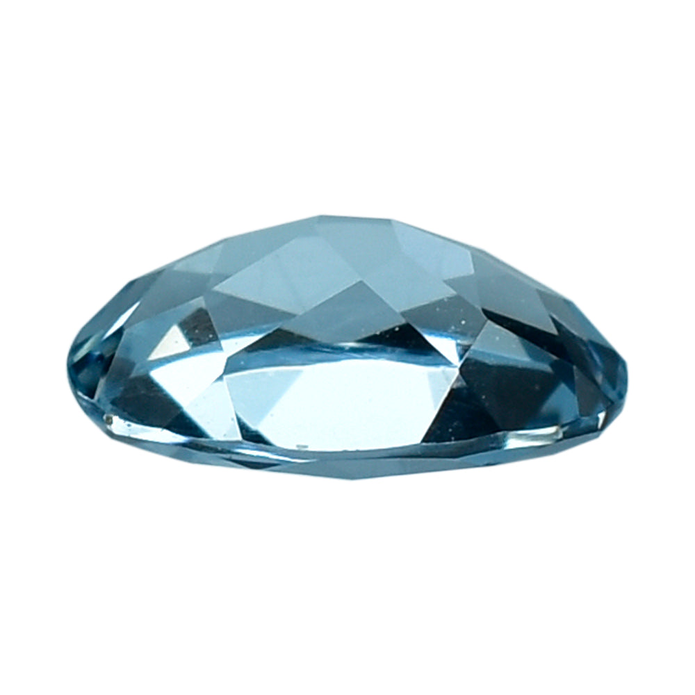 AQUAMARINE CUT OVAL (A+++) (WINDOW) 7X5MM 0.60 Cts.