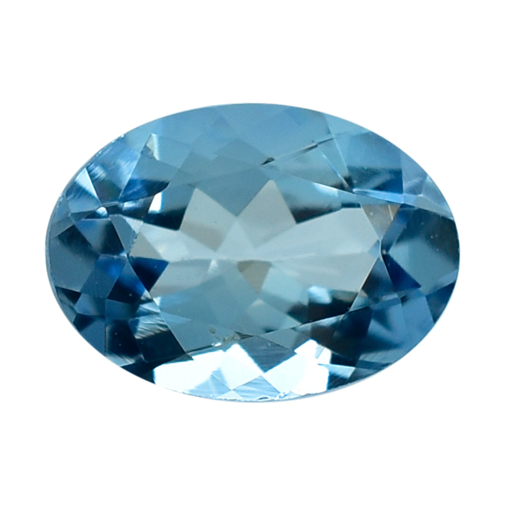 AQUAMARINE CUT OVAL (A++++) 7X5MM 0.65 Cts.