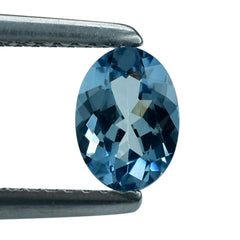 AQUAMARINE CUT OVAL (A++++) 7X5MM 0.65 Cts.