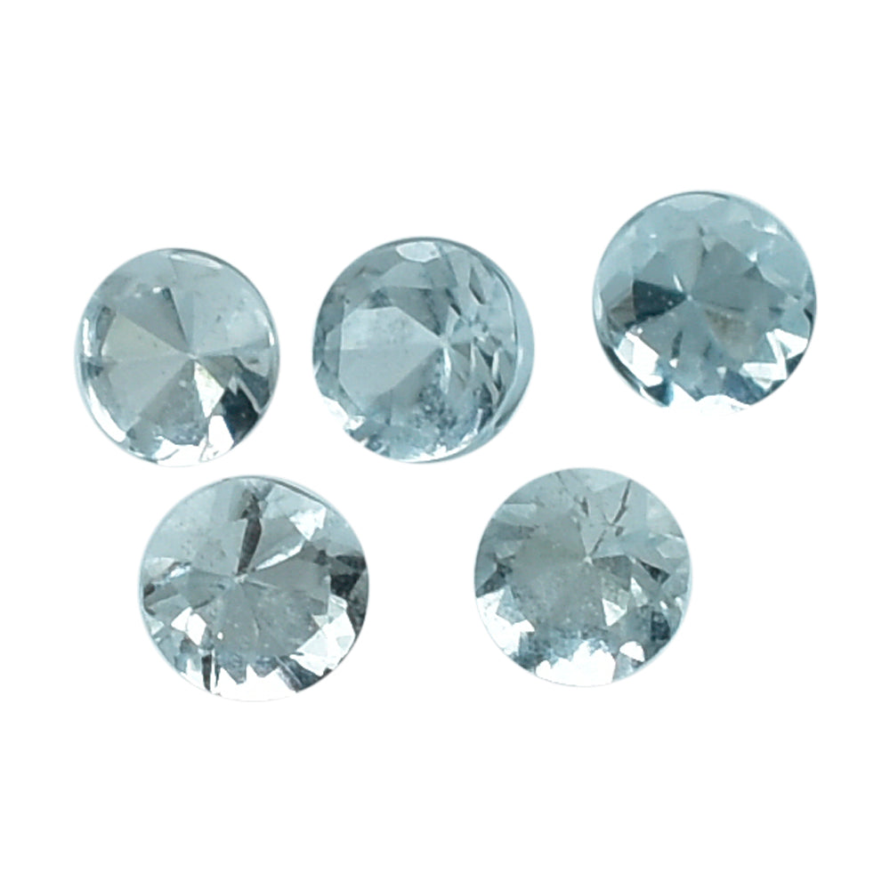 AQUAMARINE CUT ROUND (C) 2MM 0.02 Cts.