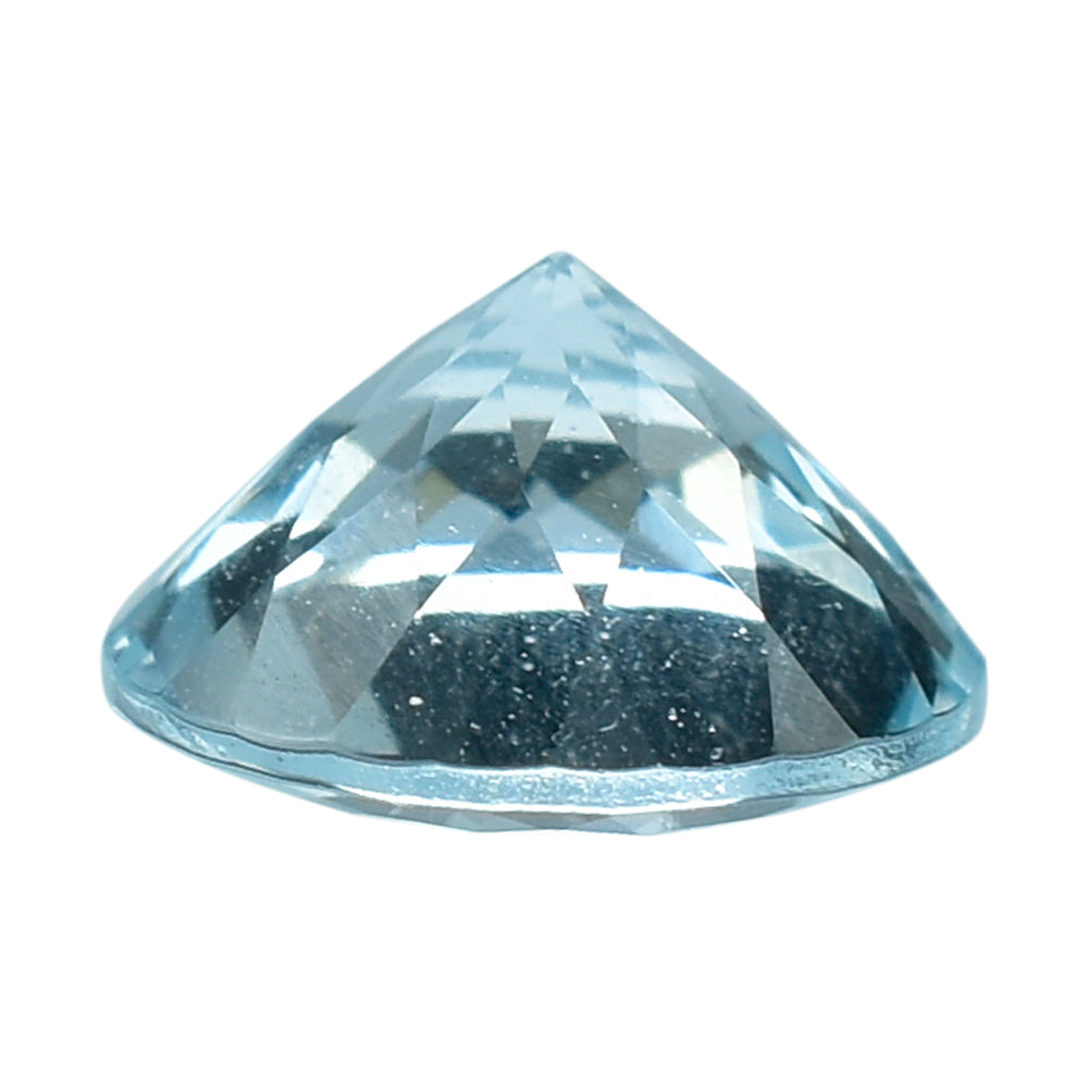 AQUAMARINE CUT ROUND (C) 8MM 1.80 Cts.