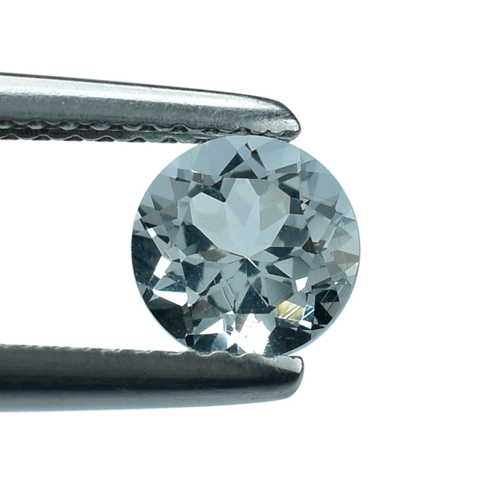 AQUAMARINE CUT ROUND (C) 6MM 0.65 Cts.