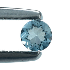 AQUAMARINE CUT ROUND (A+++) 3.50MM 0.13 Cts.