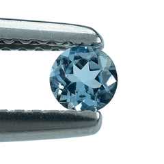 AQUAMARINE CUT ROUND (A+++) 3.50MM 0.15 Cts.