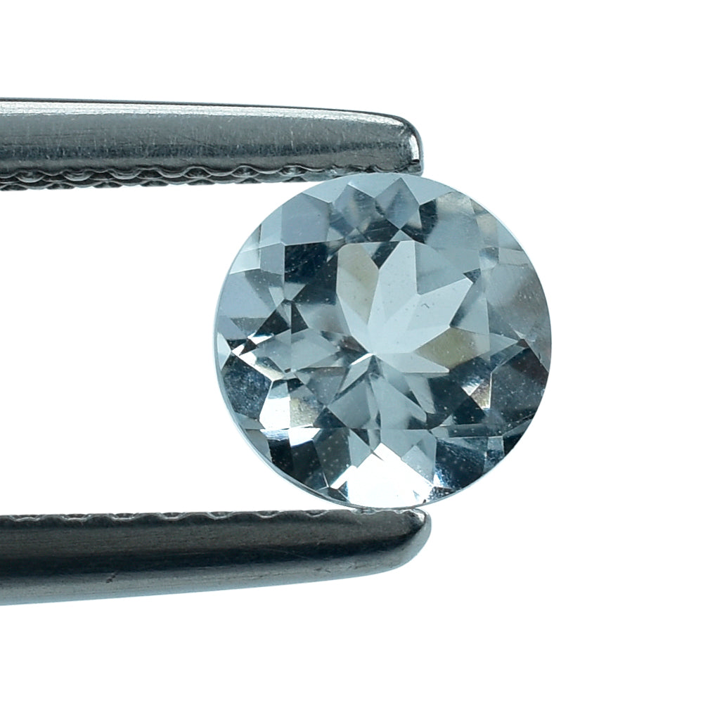 AQUAMARINE CUT ROUND (B) 6MM 0.72 Cts.
