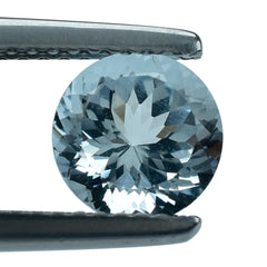 AQUAMARINE CUT ROUND (B) 7MM 1.20 Cts.