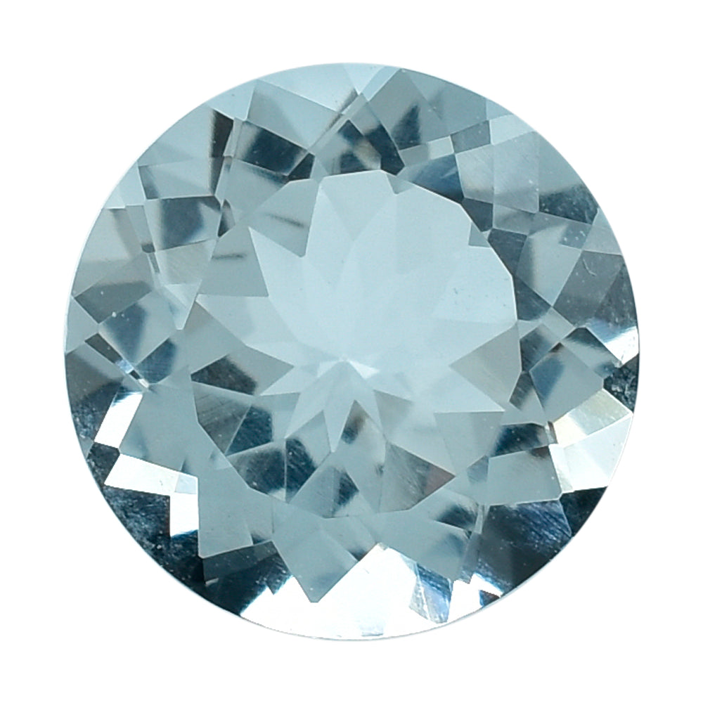 AQUAMARINE CUT ROUND (B) 9MM 2.19 Cts.