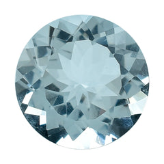 AQUAMARINE CUT ROUND (B) 9MM 2.19 Cts.