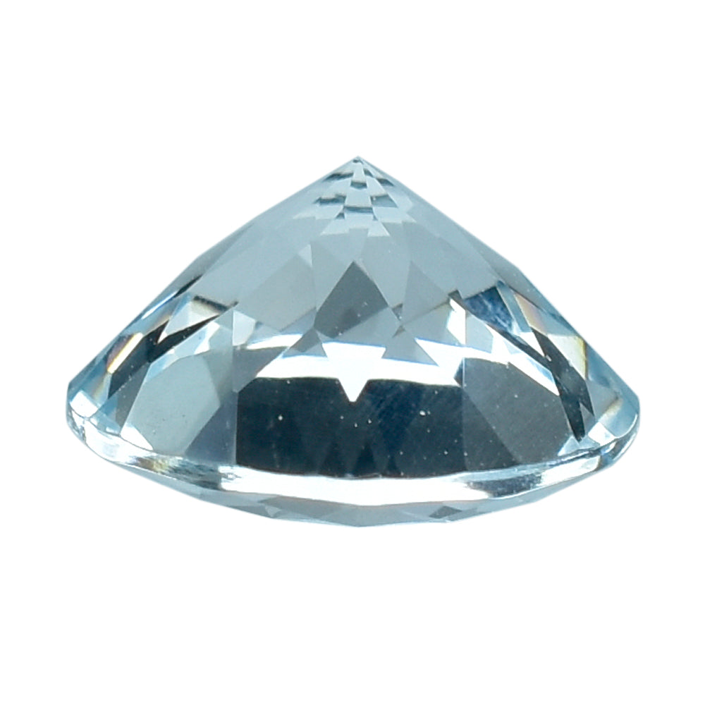 AQUAMARINE CUT ROUND (B) 9MM 2.19 Cts.