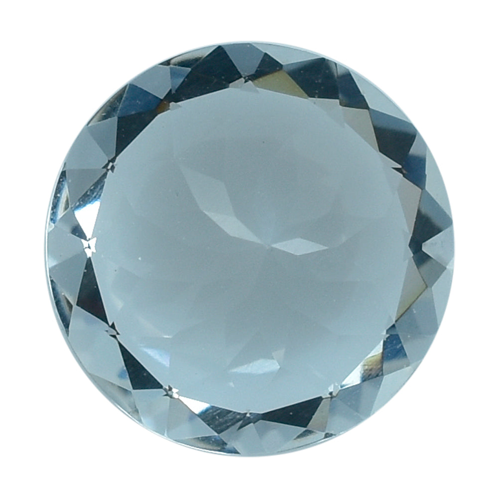 AQUAMARINE CUT ROUND (B) 9MM 2.19 Cts.