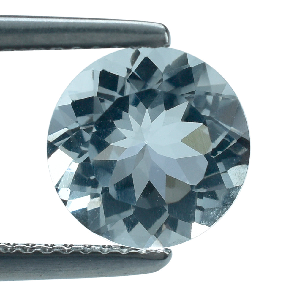 AQUAMARINE CUT ROUND (B) 9MM 2.19 Cts.
