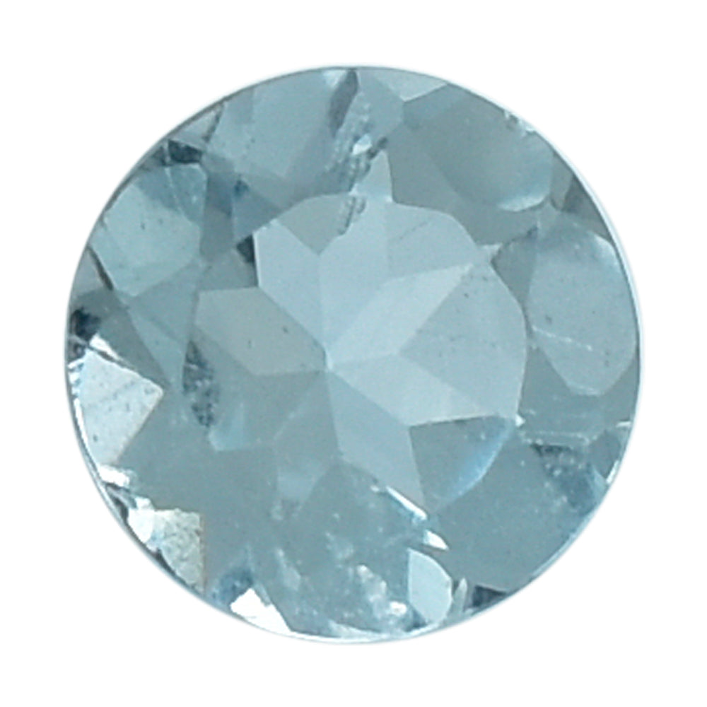 AQUAMARINE CUT ROUND (B) 2.60MM 0.05 Cts.