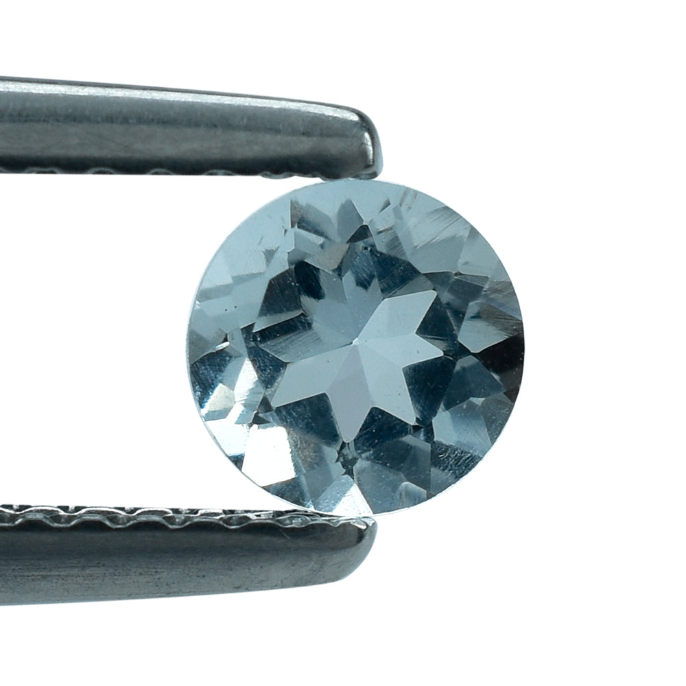 AQUAMARINE CUT ROUND (B) 5MM 0.50 Cts.