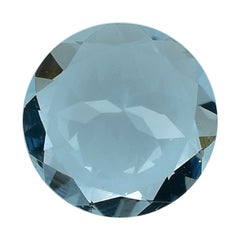 AQUAMARINE CUT ROUND (A+) 6MM 0.73 Cts.