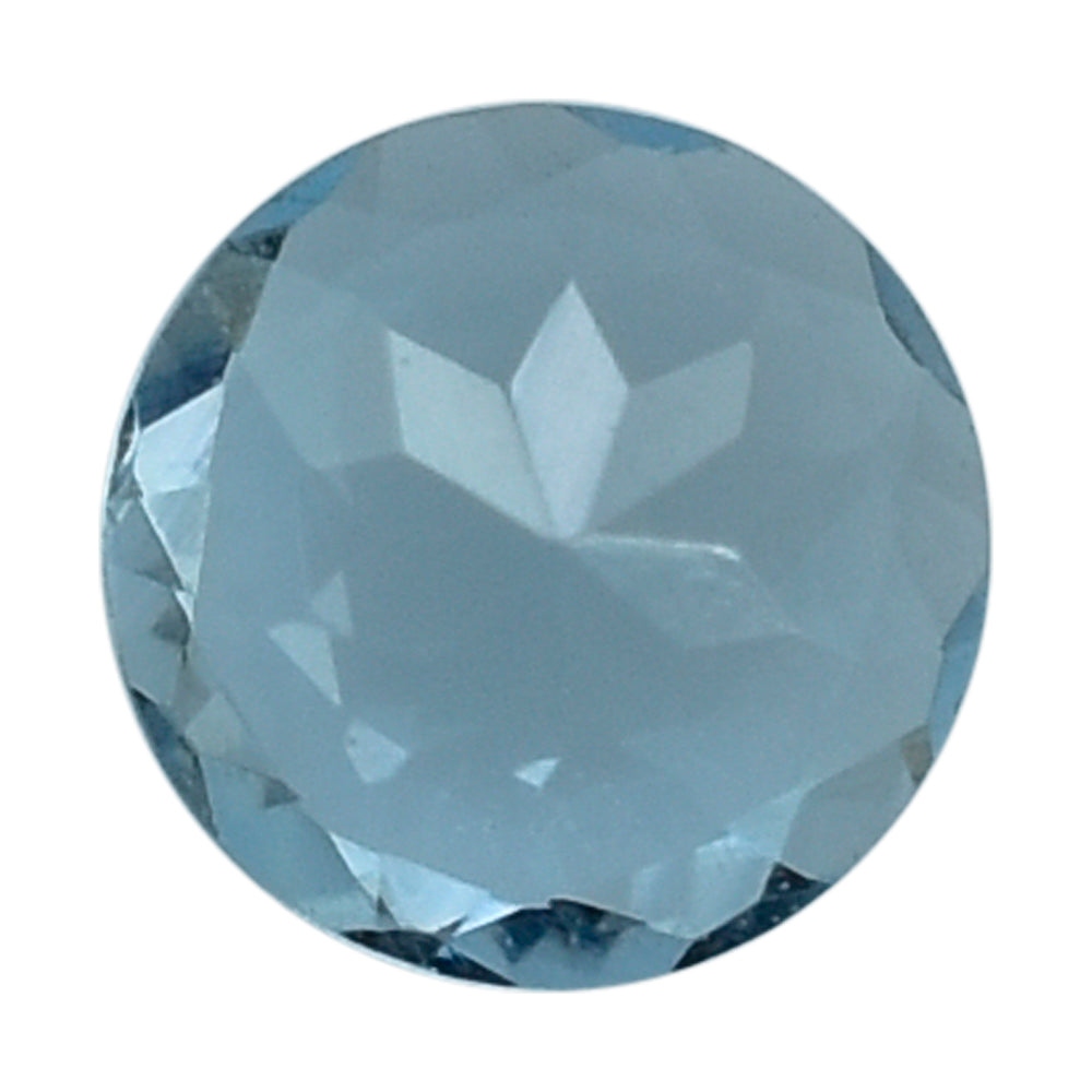 AQUAMARINE CUT ROUND (A+) (WINDOW) 3.50MM 0.11 Cts.