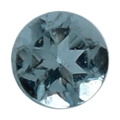AQUAMARINE CUT ROUND (A+) 1MM 0.01 Cts.
