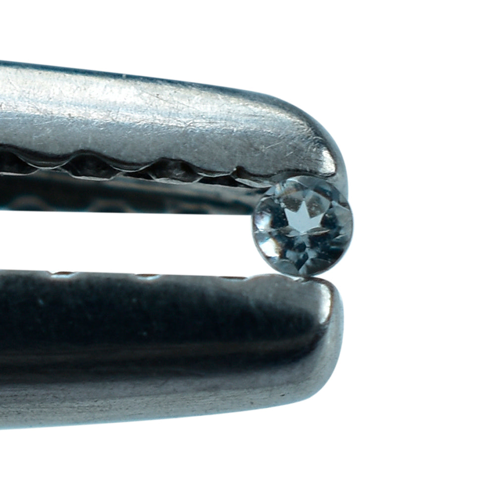 AQUAMARINE CUT ROUND (A+) 1MM 0.01 Cts.