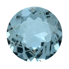 AQUAMARINE CUT ROUND (A) 6MM 0.78 Cts.