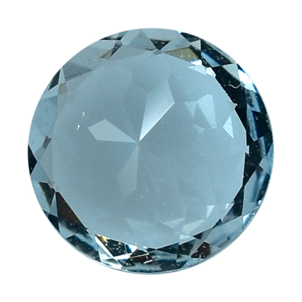 AQUAMARINE CUT ROUND (A) 6MM 0.78 Cts.