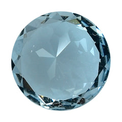 AQUAMARINE CUT ROUND (A) 6MM 0.78 Cts.