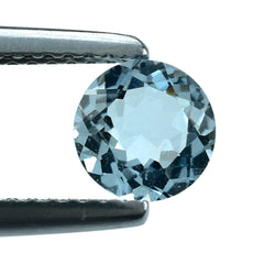 AQUAMARINE CUT ROUND (A) 6MM 0.78 Cts.