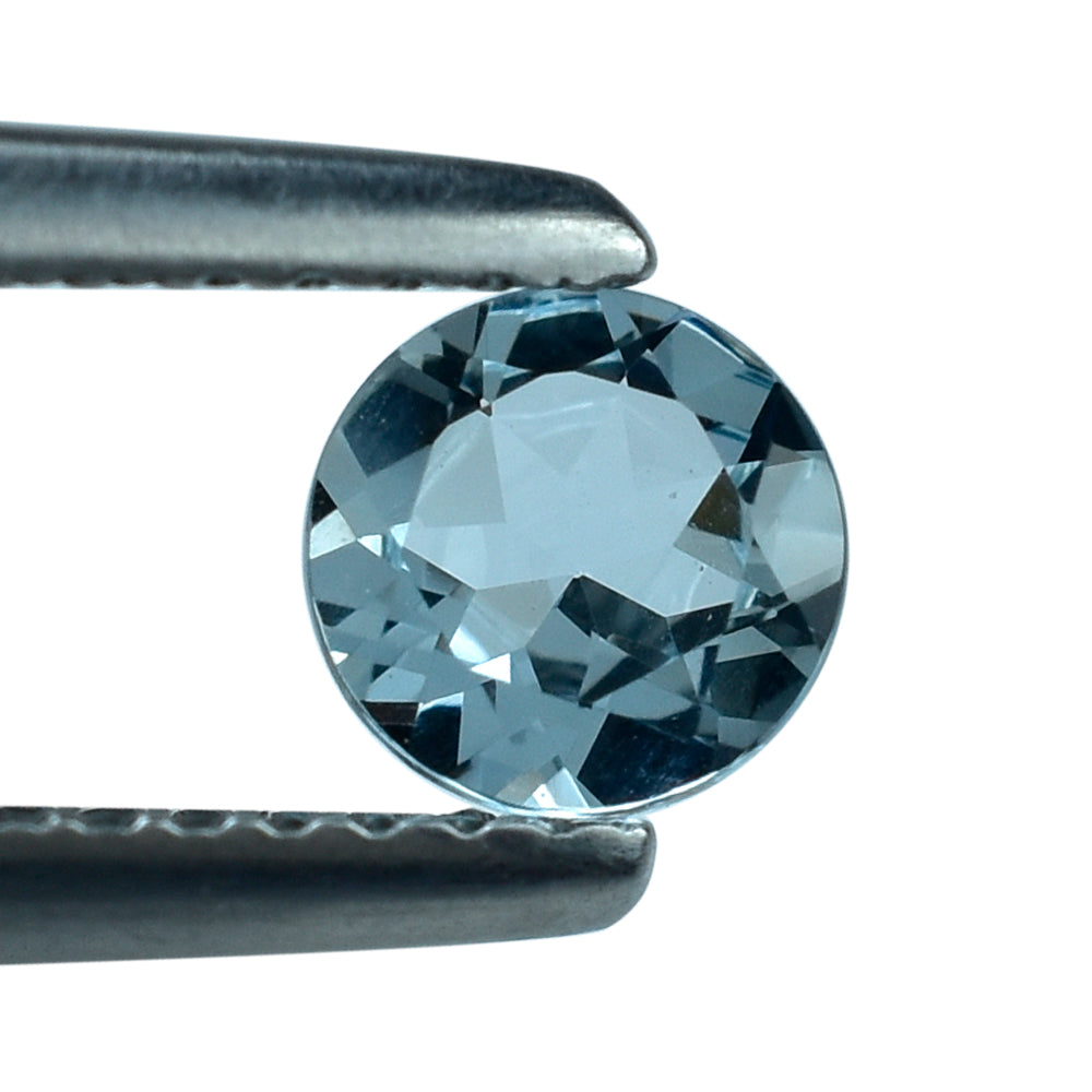 AQUAMARINE CUT ROUND (A) (WINDOW) 5MM 0.4 Cts.