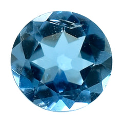 AQUAMARINE CUT ROUND (A++++/SI) 4MM 0.22 Cts. 0.22 Cts.