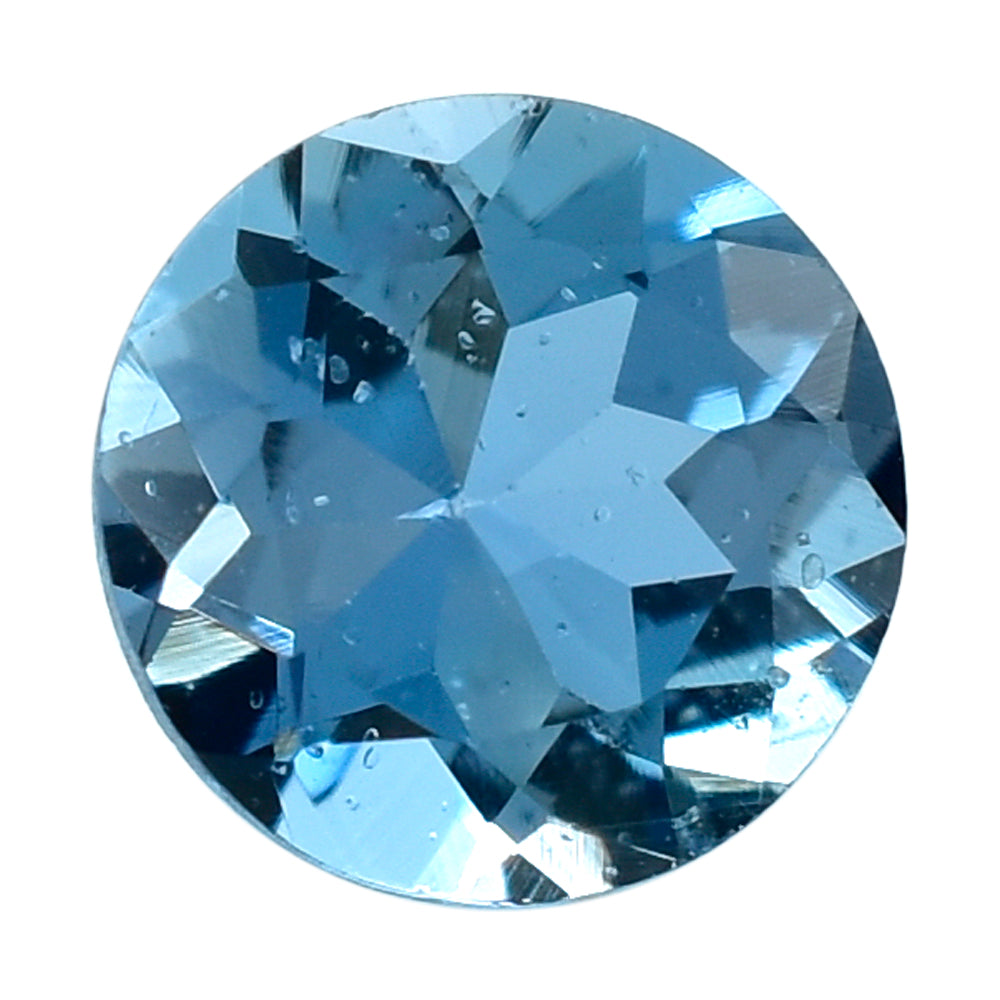 AQUAMARINE CUT ROUND (A++++/SI) 5MM 0.4 Cts.