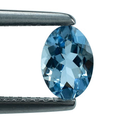 AQUAMARINE CUT OVAL (A+++/SI) 7X5MM 0.51 Cts.