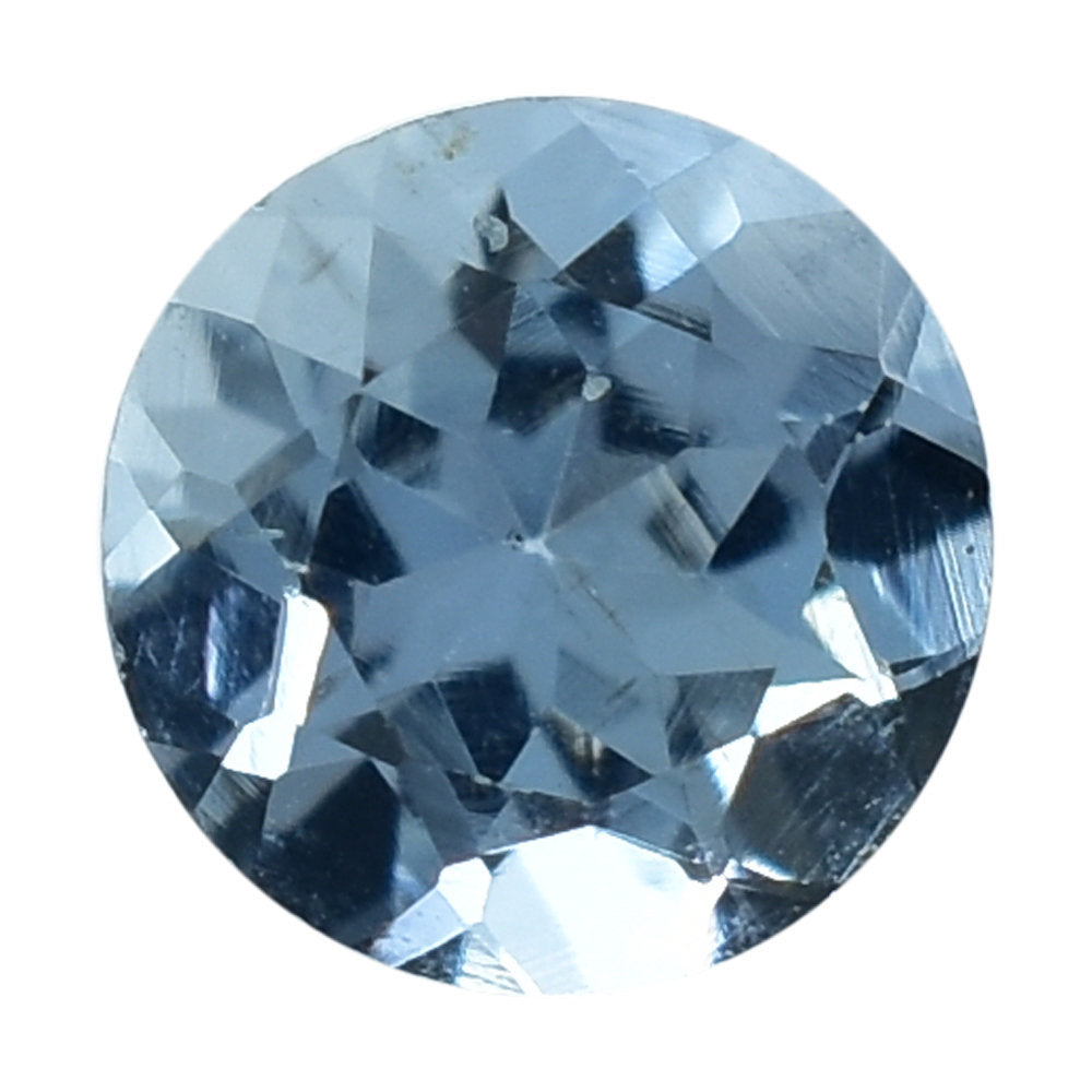 AQUAMARINE CUT ROUND (A+++/SI) 4MM 0.28 Cts.